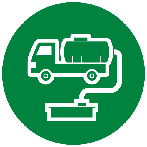 Entrega de óleo diesel na lavoura