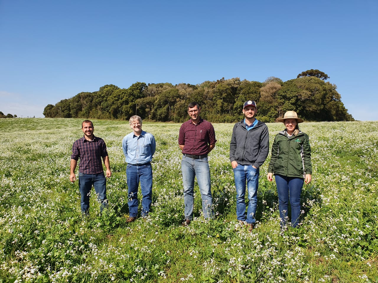 Equipe Técnica da Coasa avalia ensaios de pesquisa