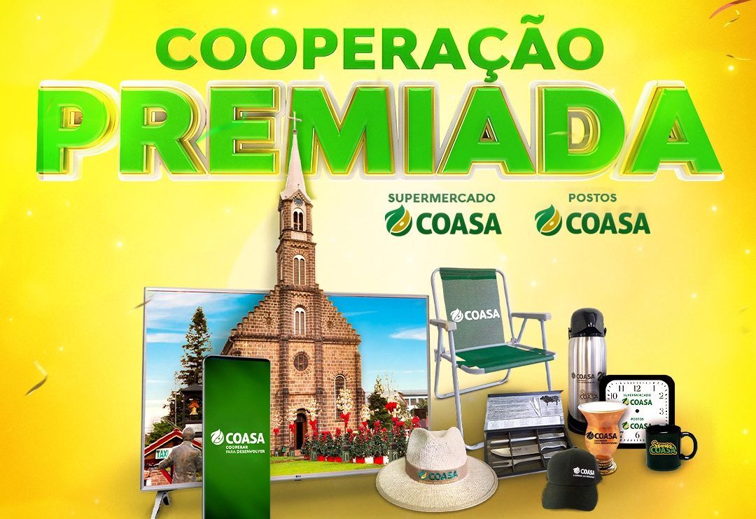 Coasa lança nova campanha de fidelização no Supermercado e Postos de Combustíveis Coasa