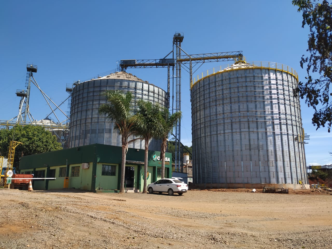 Coasa inaugura mais um silo de armazenagem em Santa Cecília do Sul/RS