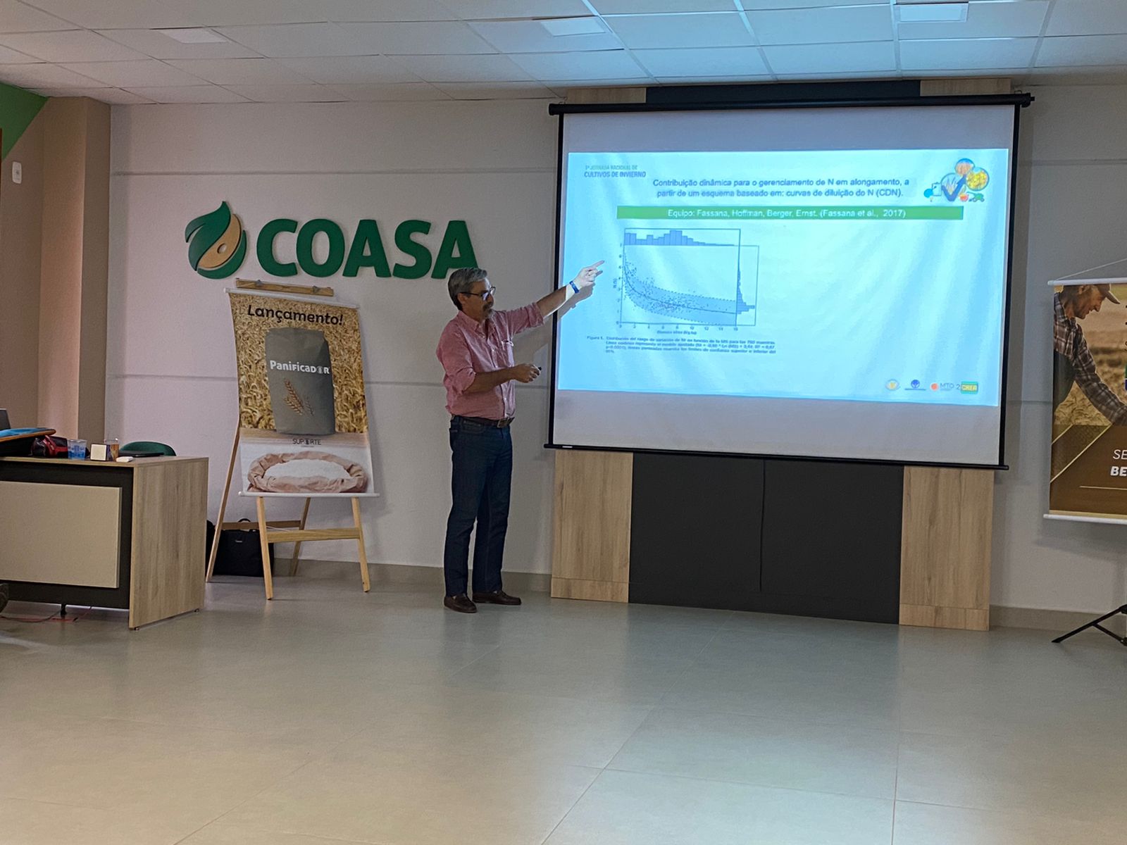 Coasa promove encontro para discutir novas tecnologias voltadas a cultura do trigo