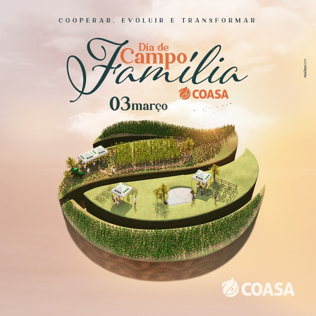 Dia de Campo da Família Coasa acontece no início de março