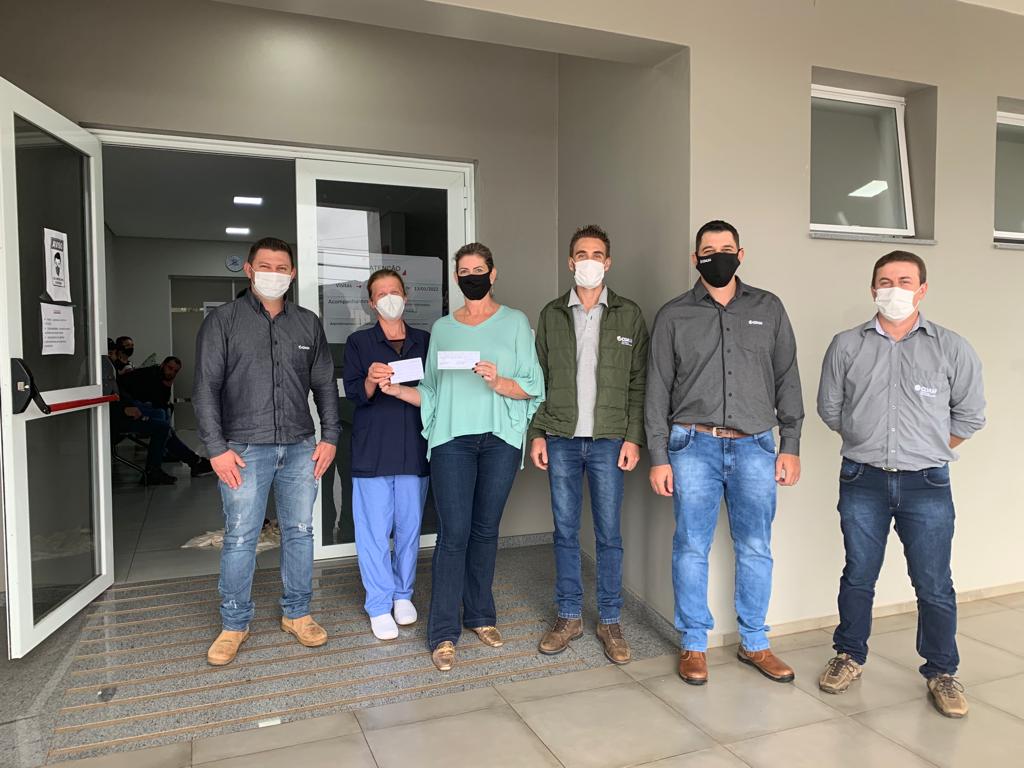 Coasa comemora aniversário doando R$ 50 mil para hospitais da região