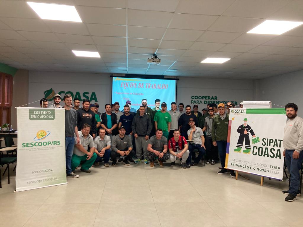 Programação de cursos e palestras da SIPAT mobiliza colaboradores da Coasa