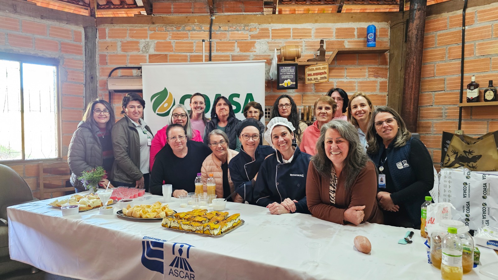 Coasa e Emater levam saberes e práticas às famílias cooperadas