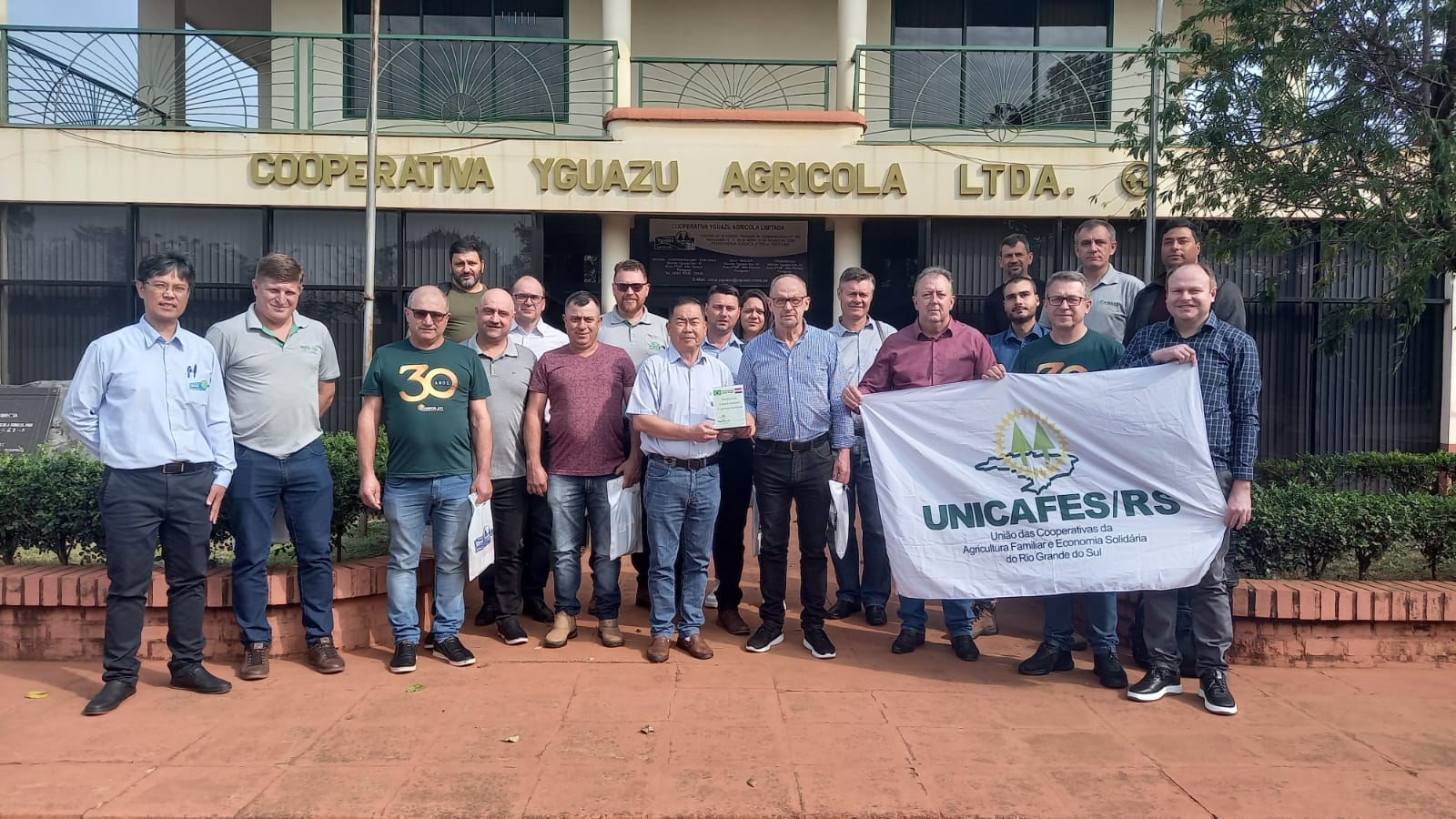 Coasa teve representação em viagem de intercâmbio ao Paraguai 