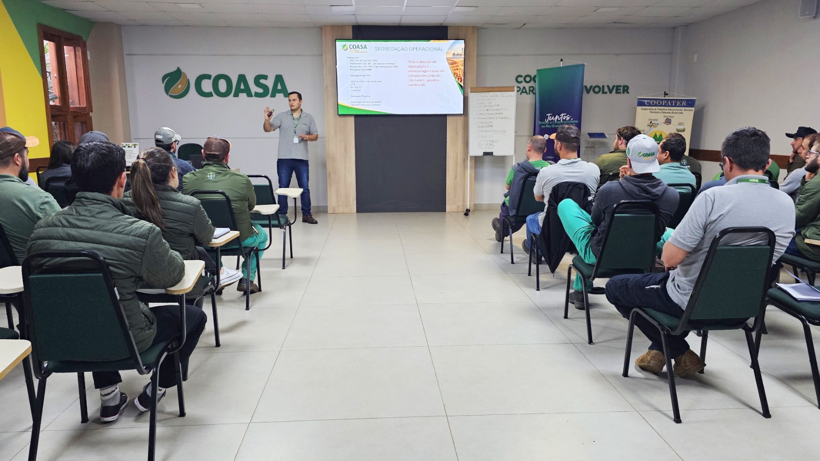 Coasa alinha equipes para o recebimento da safra de inverno