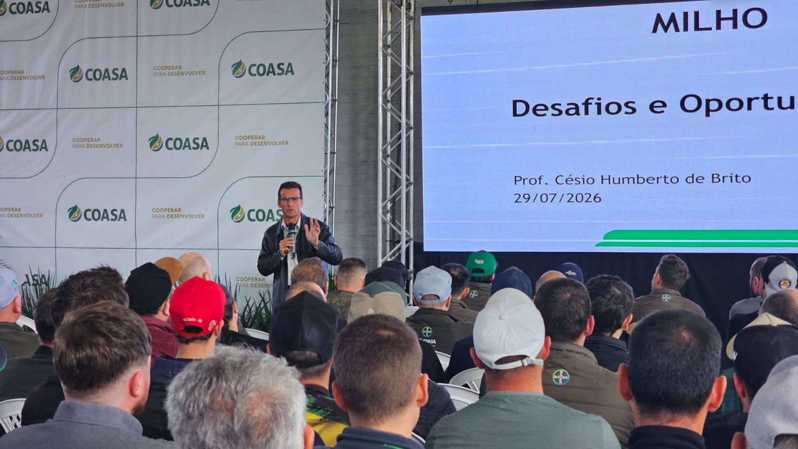 Manejo do milho para altas produtividades é tema de encontro promovido pela Coasa 