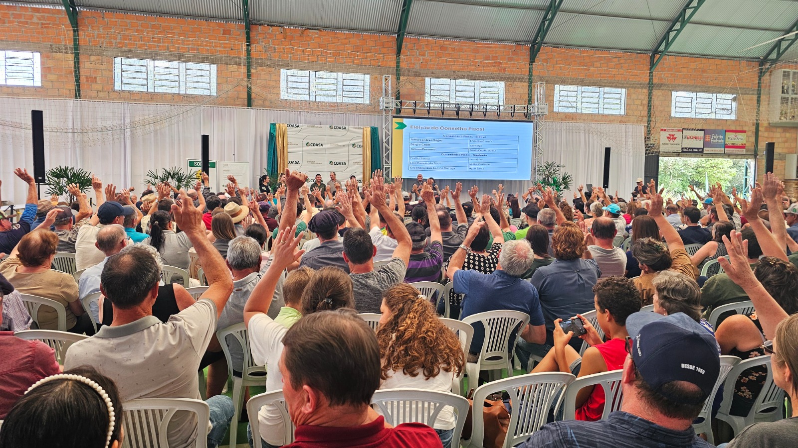 Resultados apresentados em Assembleia Geral da Coasa reforçam solidez, crescimento e compromisso com o desenvolvimento de seus cooperados(as)
